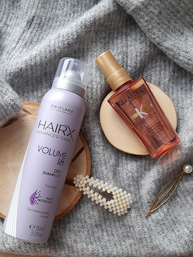 Kerastase Elixir Ultime L'Huile Rose, Olejek do włosów, Pielęgnacyjny, Włosy farbowane
