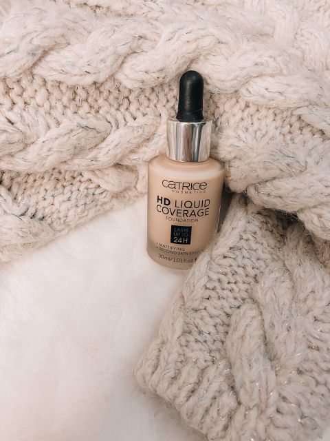 Catrice HD Liquid Coverage, Podkład do twarzy, nr 030 Sand Beige