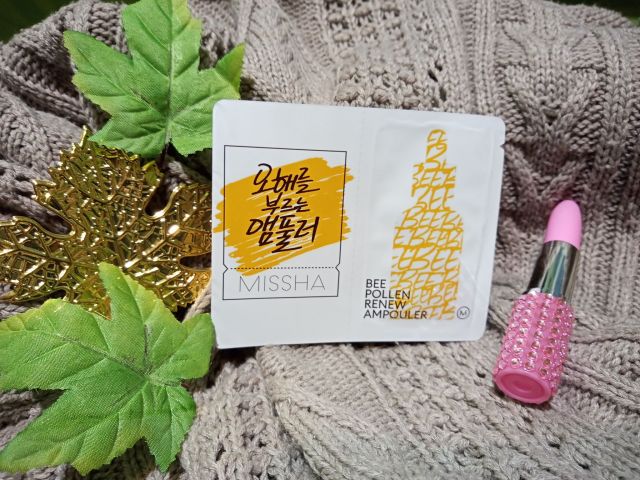 MISSHA Bee Pollen Renew Ampoule, Wzmacniająca ampułka na bazie ekstraktu z pyłku pszczelego