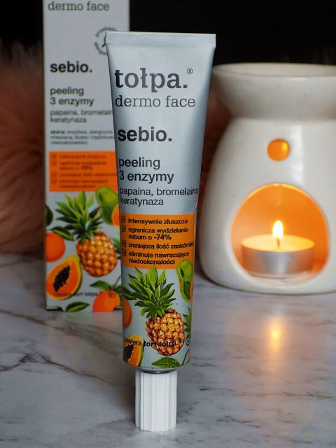Tołpa Dermo Face, Sebio, Peeling do twarzy 3 enzymy
