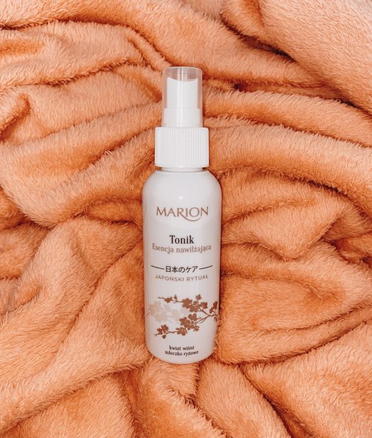 Marion Japoński Rytuał, Tonik do twarzy, Esencja nawilżająca, Kwiat wiśni i mleczko ryżowe