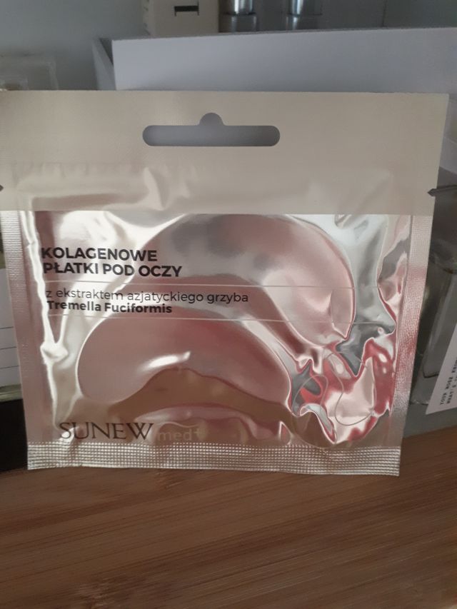 SUNEW Płatki pod oczy, Kolagenowe, Ekstrakt z azjatyckiego grzyba 