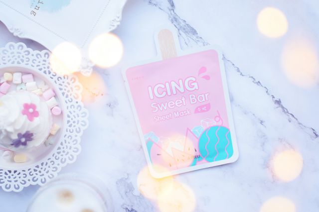 A'pieu Icing Sweet Bar, Maska do twarzy w płacie, Arbuz