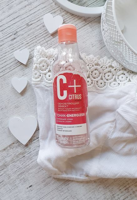 Fitokosmetik C+, Tonik do twarzy, Energizujący, Citrus Power