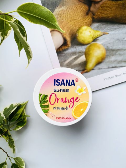 Isana Peeling do ciała, Solny, Orange