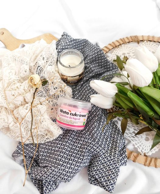 Marba Cosmetics Manufaktura Piękna, Ciastolina do kąpieli, Wata cukrowa 