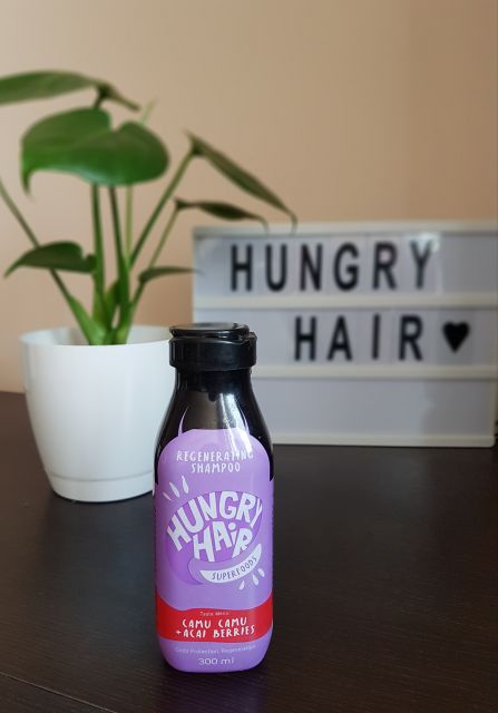 Hungry Hair Superfoods, Szampon do włosów, Regenerujący, Camu Camu + Acai Berries