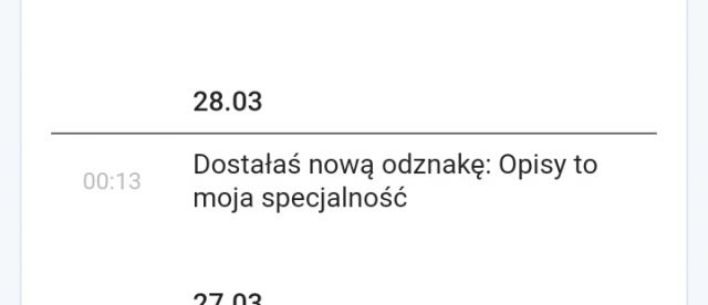 Odznaki DC lista