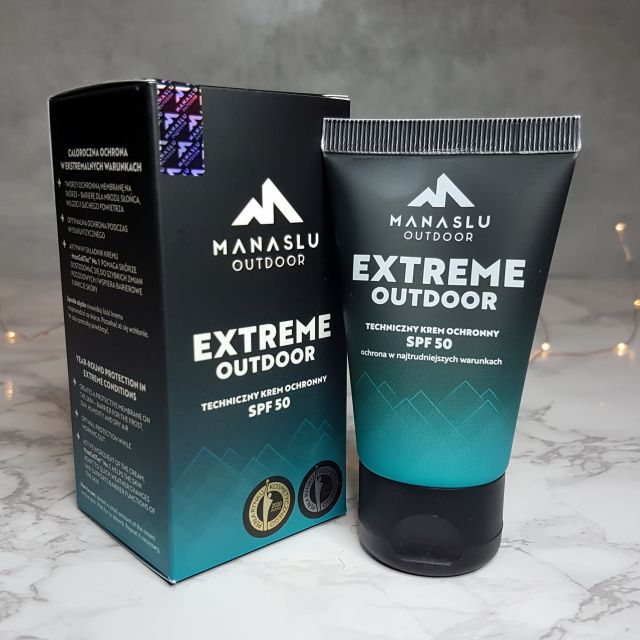 Manaslu Outdoor Extreme Outdoor, Krem do twarzy, Techniczny, SPF 50