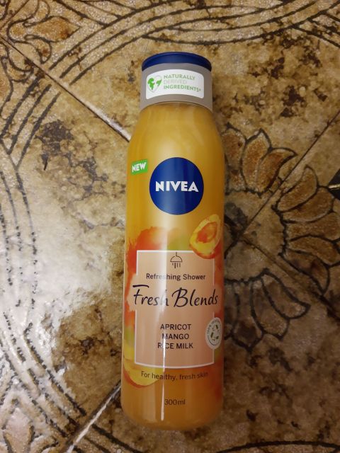 Nivea Fresh Blends, Żel pod prysznic, Mango, morela