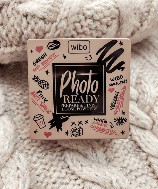 Wibo Photo Ready, Puder do twarzy, Sypki 2w1, Loose Powder Prepare & Finish