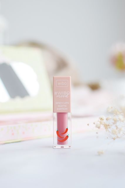Wibo Mood, Spicy Lips, Matte Edition, Pomadka do ust w płynie, Matowa, nr 03