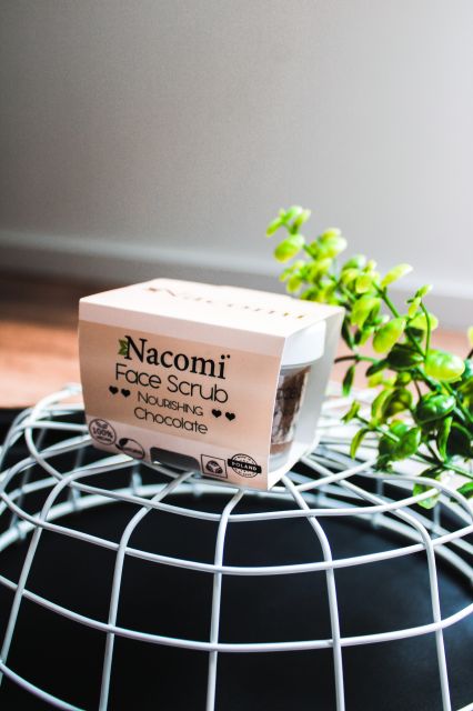Nacomi Peeling do twarzy i ust, Odżywczy, Czekolada