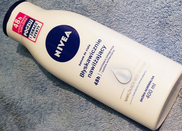 Nivea, Balsam do ciała  Błyskawicznie nawilżający 48h 