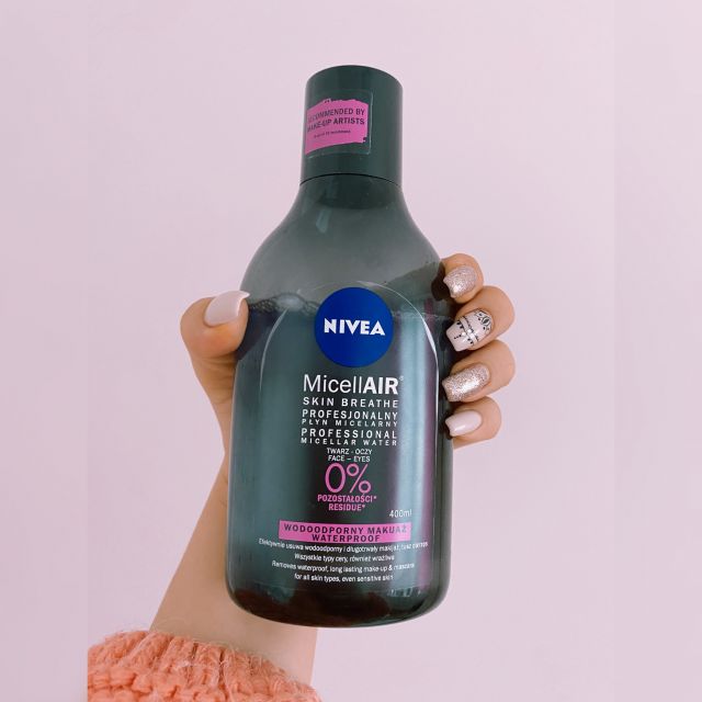 Nivea MicellAIR Skin Breathe, Profesjonalny płyn do demakijażu oczu