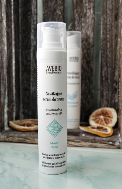 Avebio Serum do twarzy, Moist Base, Nawilżające, Z naturalną matrycą 3D