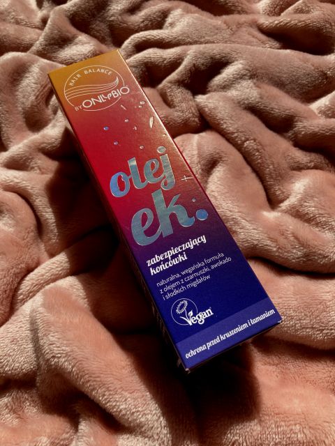 OnlyBio Hair Balance, Olejek zabezpieczający końcówki włosów