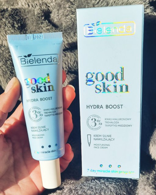 Bielenda Good Skin, Hydra Boost, Krem do twarzy, Silnie nawilżający
