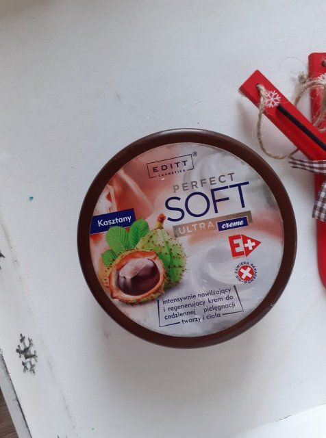 Editt Cosmetics Krem do twarzy i ciała, Do codziennej pielęgnacji, Kasztany, Perfect Soft Ultra