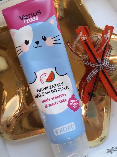 Venus Xoxo, Balsam do ciała, Nawilżający, Woda arbuzowa & masło Shea