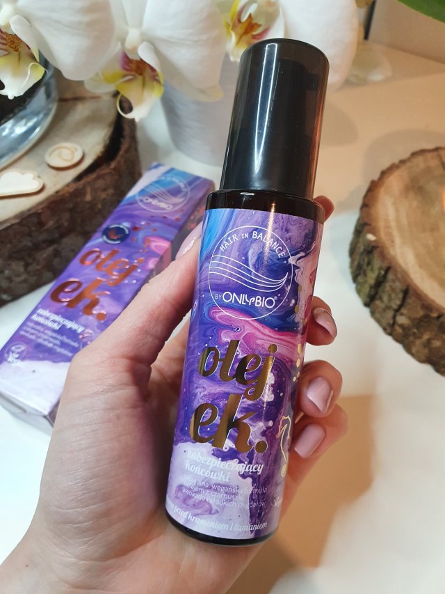 OnlyBio Hair Balance, Olejek zabezpieczający końcówki włosów