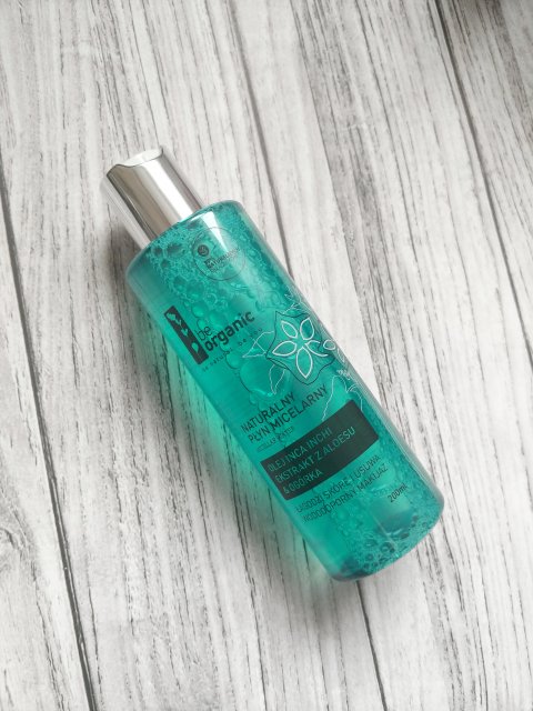 Be Organic Płyn micelarny, Naturalny, Olej Inca Inchi, ekstrakt z aloesu i ogórka