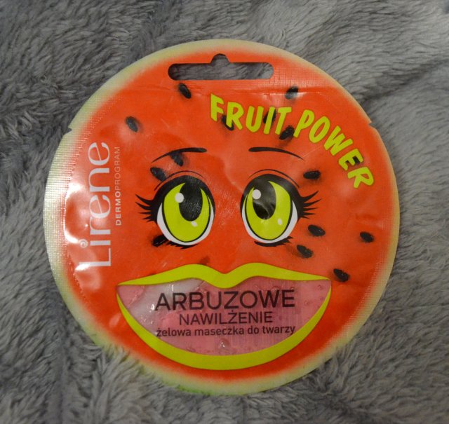 Lirene Fruit Power, Maseczka do twarzy, Żelowa, Arbuzowe Nawilżenie