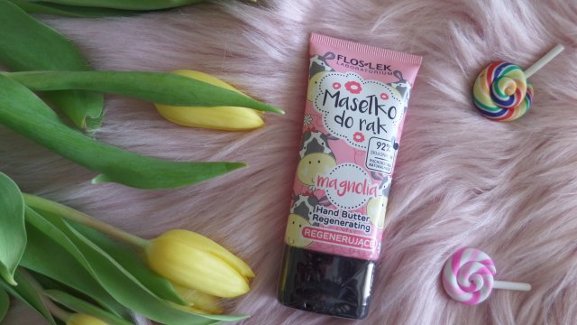 FlosLek Masełko do rąk, Regenerujące, Magnolia