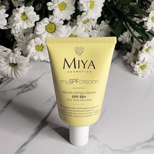 Miya Cosmetics mySPFcream, Nawilżający krem do twarzy, SPF 50+
