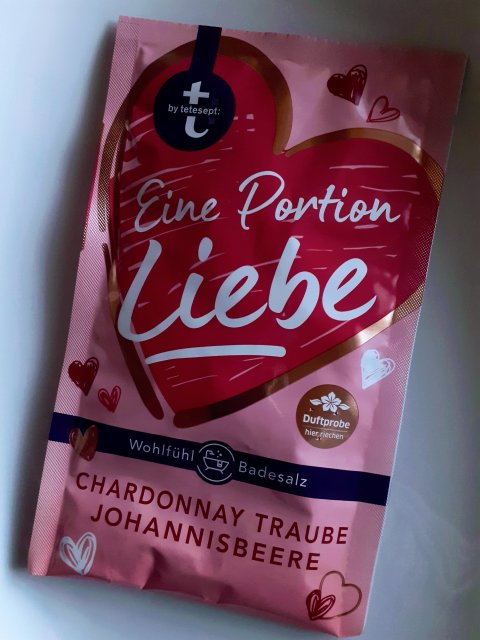 Tetesept Sól do kąpieli, Eine Portion Liebe, Porcja Miłości