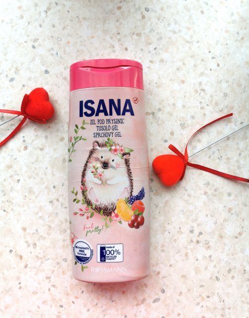 Isana Feel Pretty jeżyk Żel pod prysznic 