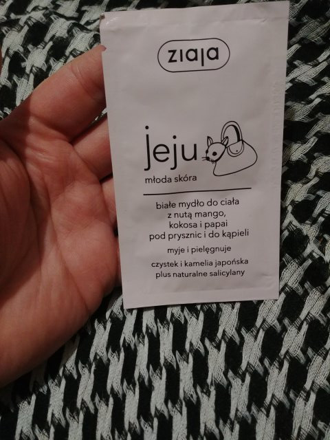 Ziaja jeju biale mydlo