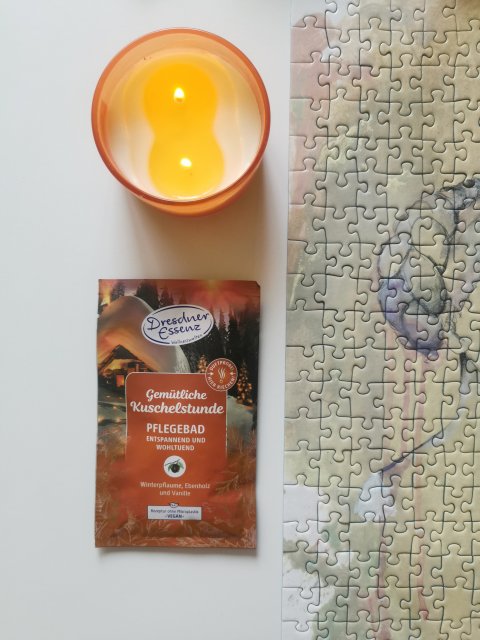 Dresdner Essenz Sól do kąpieli, Gemütliche Kuschelstunde