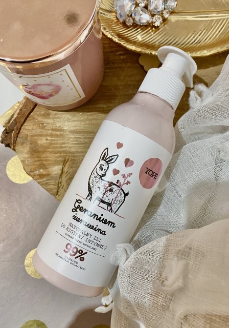 Geranium i żurawina YOPE płyn do higieny int