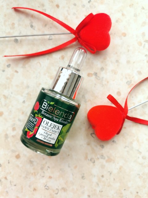 Botanic Spa Rituals, Olejek nawilżający, Olejek z pestek malin + Melisa