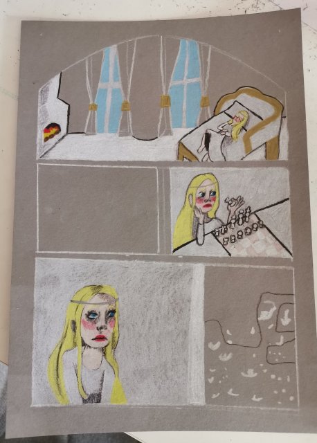 Narysowałabym komiks...