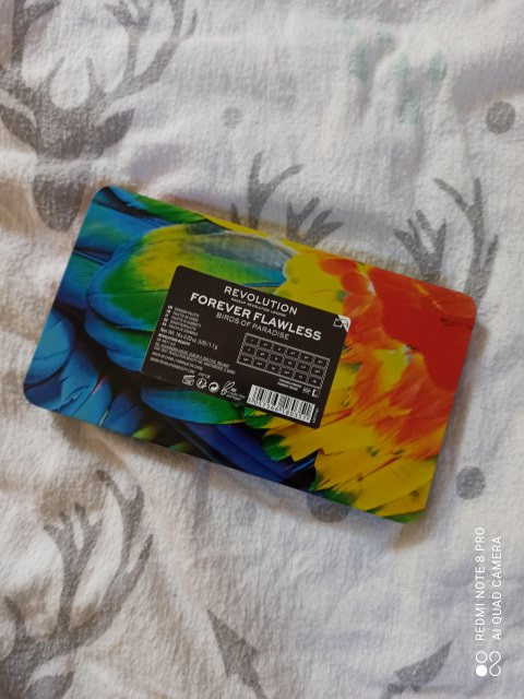 Makeup Revolution Paleta cieni do powiek, Forever Flawless Birds of Paradise