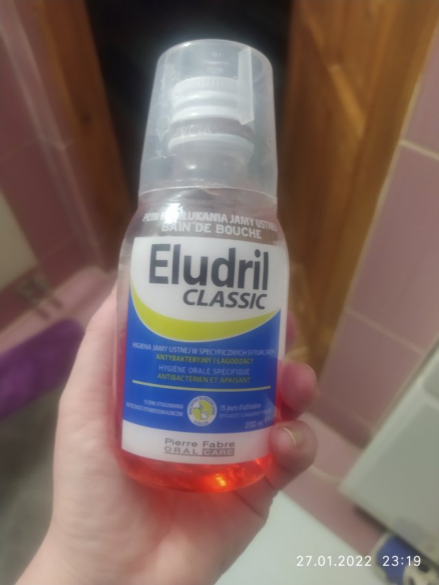 Eludril Classic, Płyn do płukania jamy ustnej