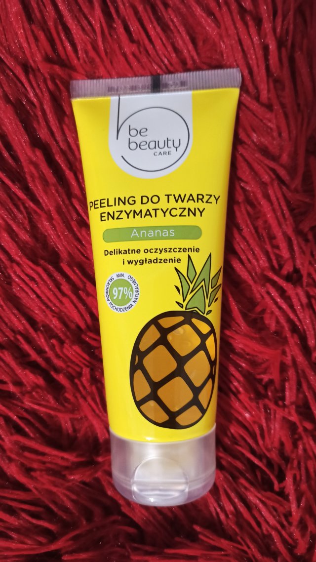 BeBeauty Care, Peeling do twarzy, Enzymatyczny, Ananas, Oczyszczenie i wygładzenie