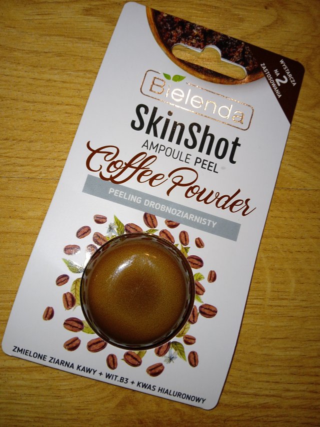 Bielenda, Skin Shot Ampoule Peel, peeling drobnoziarnisty, Coffee Powder