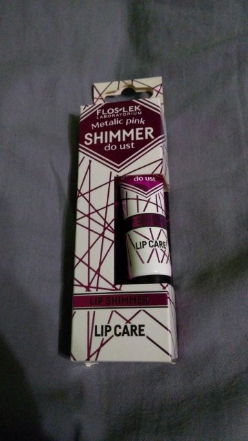 FlosLek Shimmer do ust, Metalic Pink