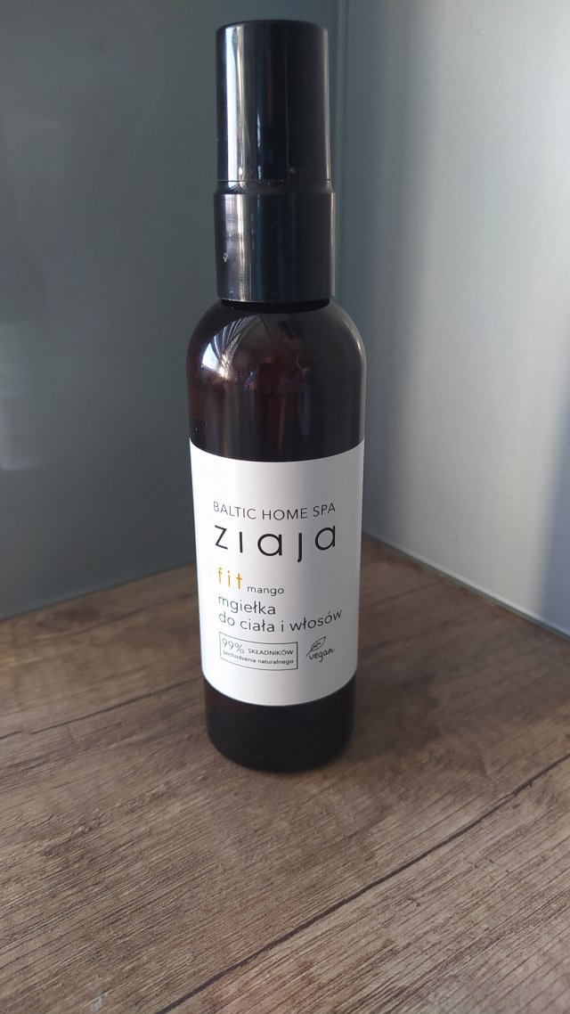Ziaja Baltic Home SPA, Fit, Mgiełka do ciała i włosów, Mango