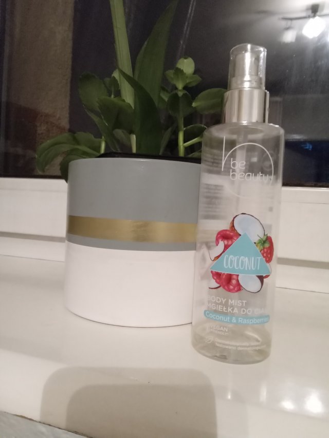 BeBeauty, mgiełka do ciała, Coconut&Raspberries