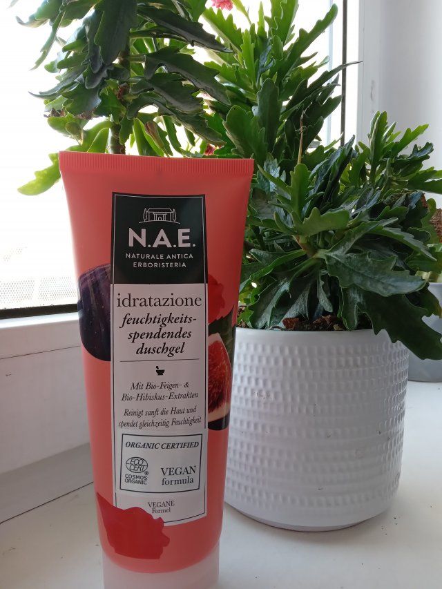N.A.E, żel pod prysznic, nawilżający, figa i hibiskus