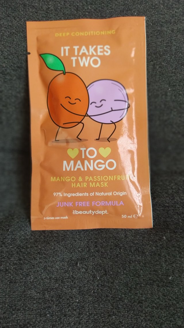 The Beauty Dept. Maska do włosów, Odżywcza, It Takes Two, Mango i olejek z passiflory