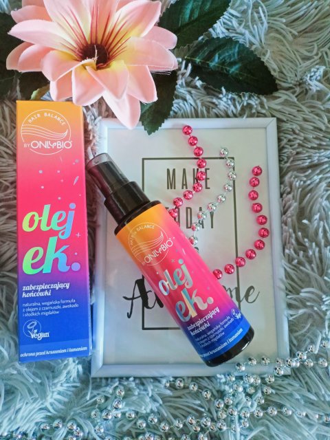 Olejek do włosów OnlyBio 