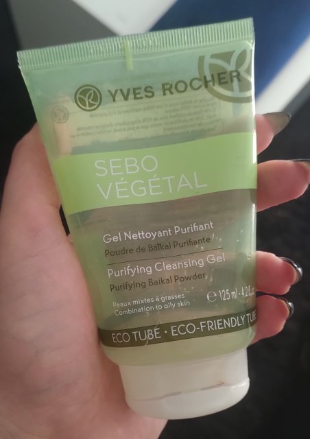 Yves Rocher Sebo Végétal, Żel do mycia twarzy, Oczyszczający