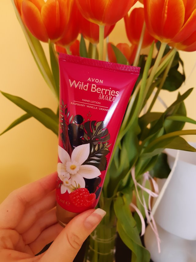 Avon Naturals, Coctail Collection, Krem do rąk, Raspberry & Cassis