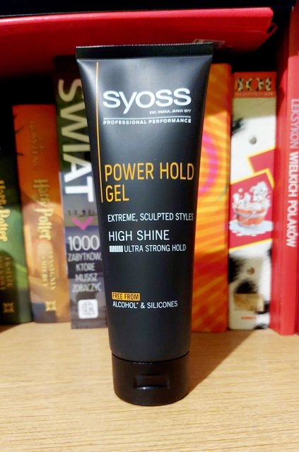 Syoss Men, Power Hold, Żel do włosów