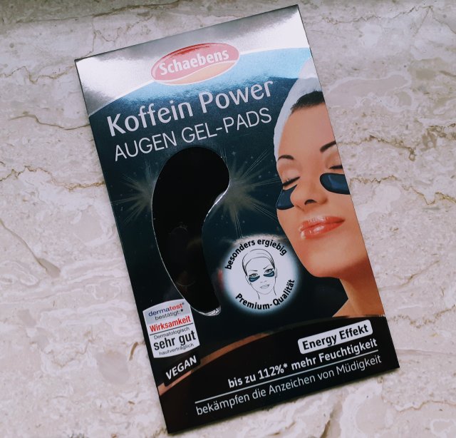 Schaebens Płatki pod oczy, Hydrożelowe, Koffein Power 